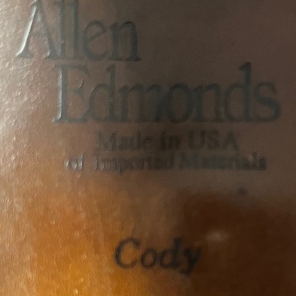 Allen Edmonds Vintage Woven Tassel Black Loafers Size 9C - Picture 7 of 7